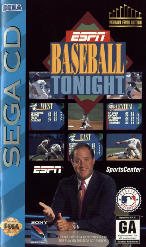 Обложка игры ESPN Baseball Tonight